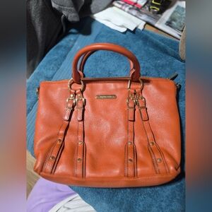 Orange Micheal Kors Bag